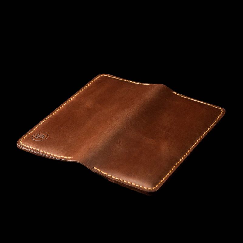 Rugged Long Leather Wallet