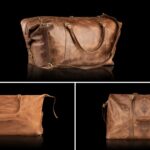 leather duffle bag