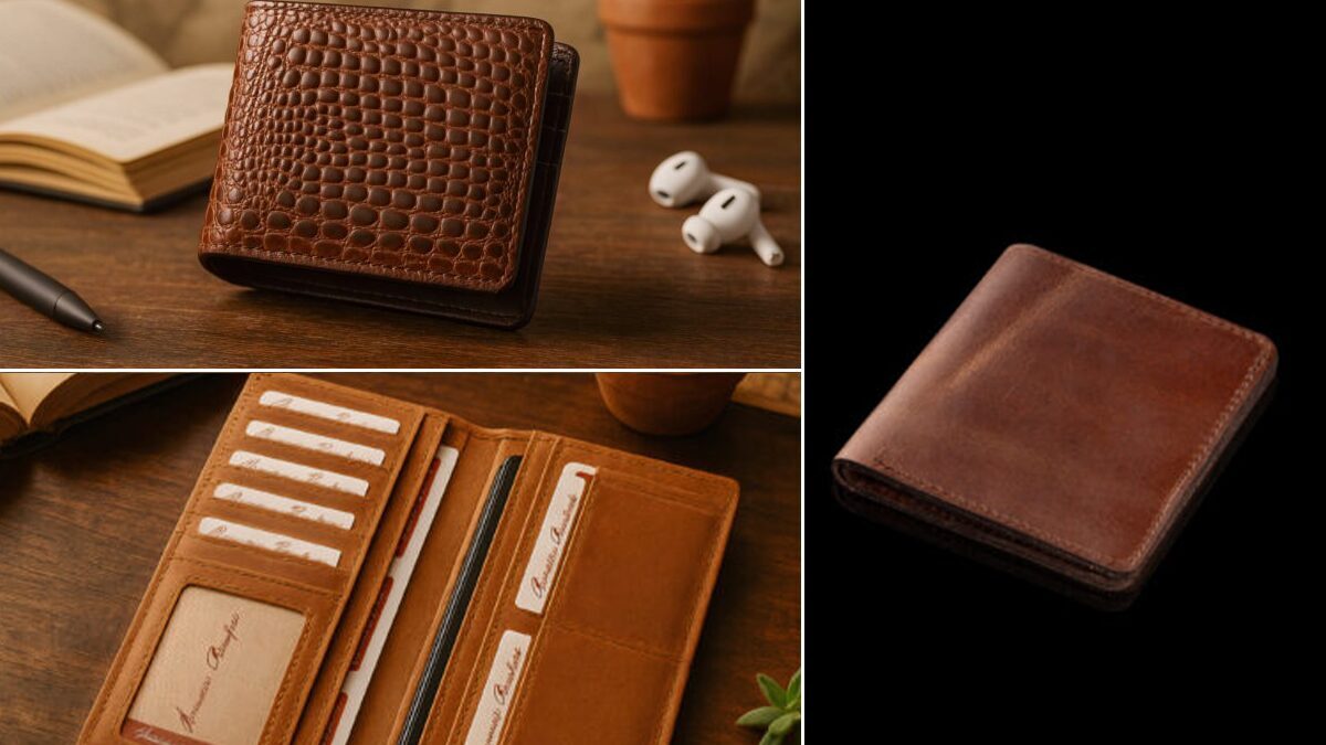 men & women leather wallets